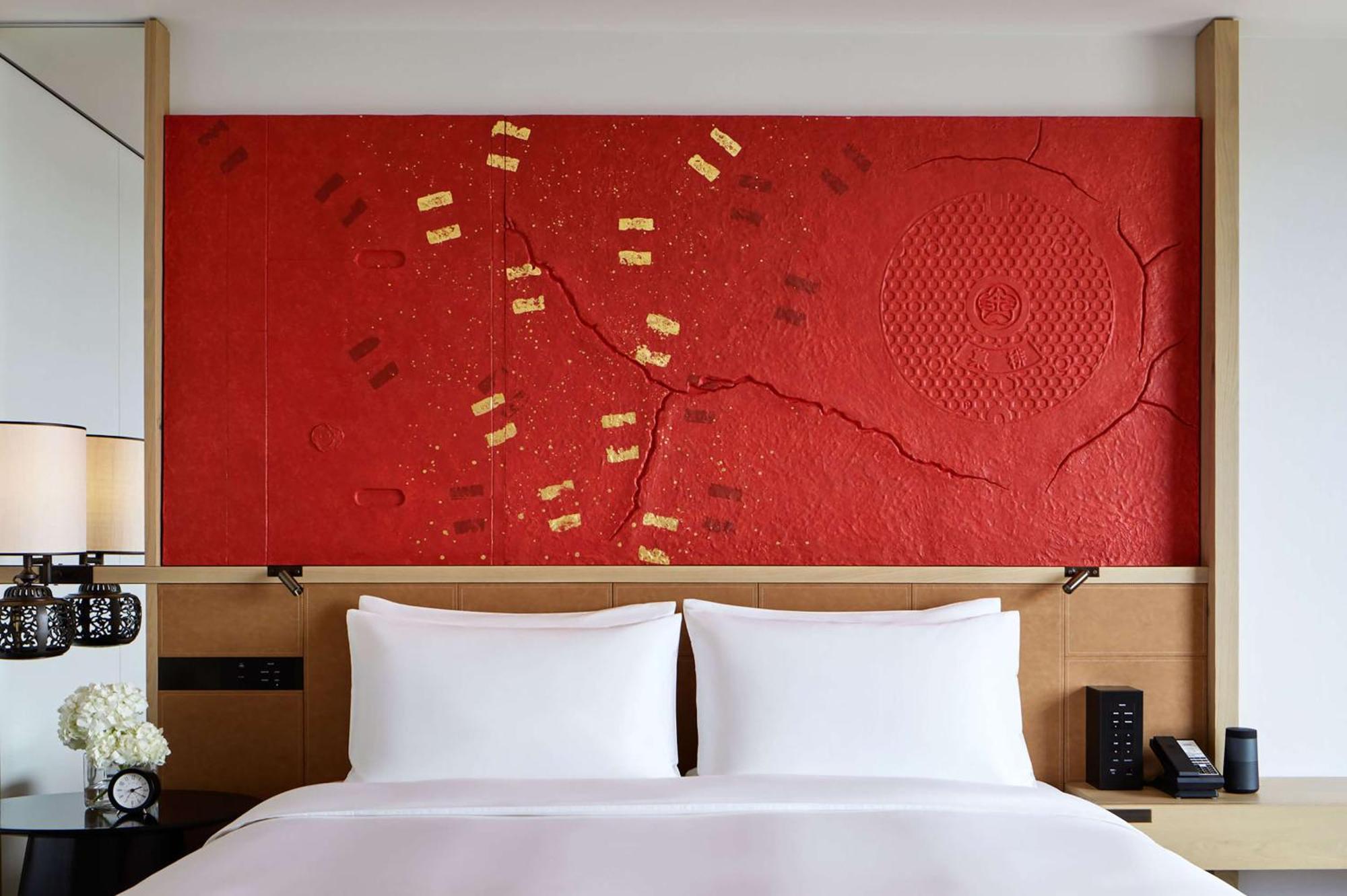 Hyatt Centric Kanazawa Exterior foto A bed with a headboard