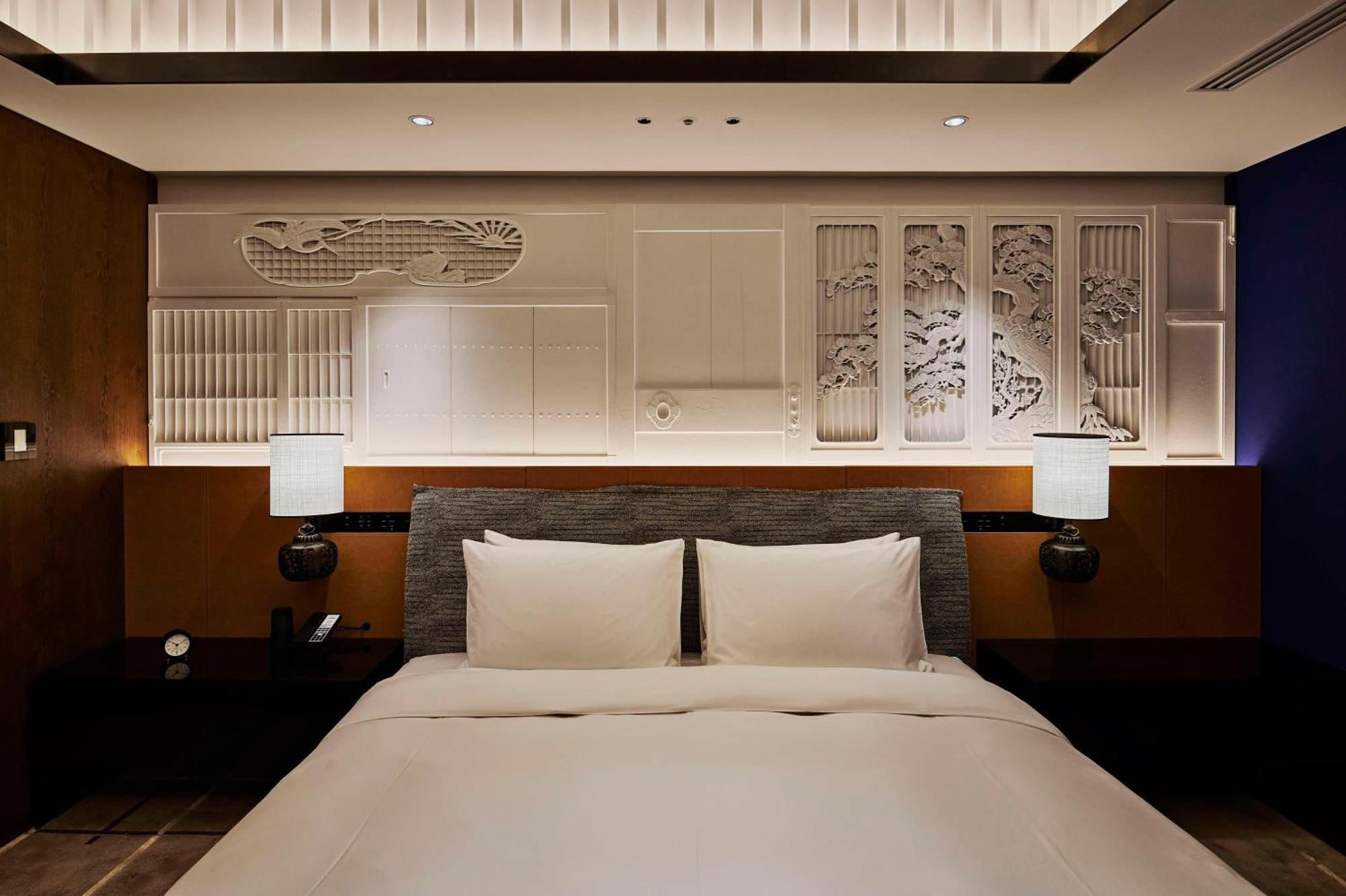 Hyatt Centric Kanazawa Exterior foto A bedroom at the hotel